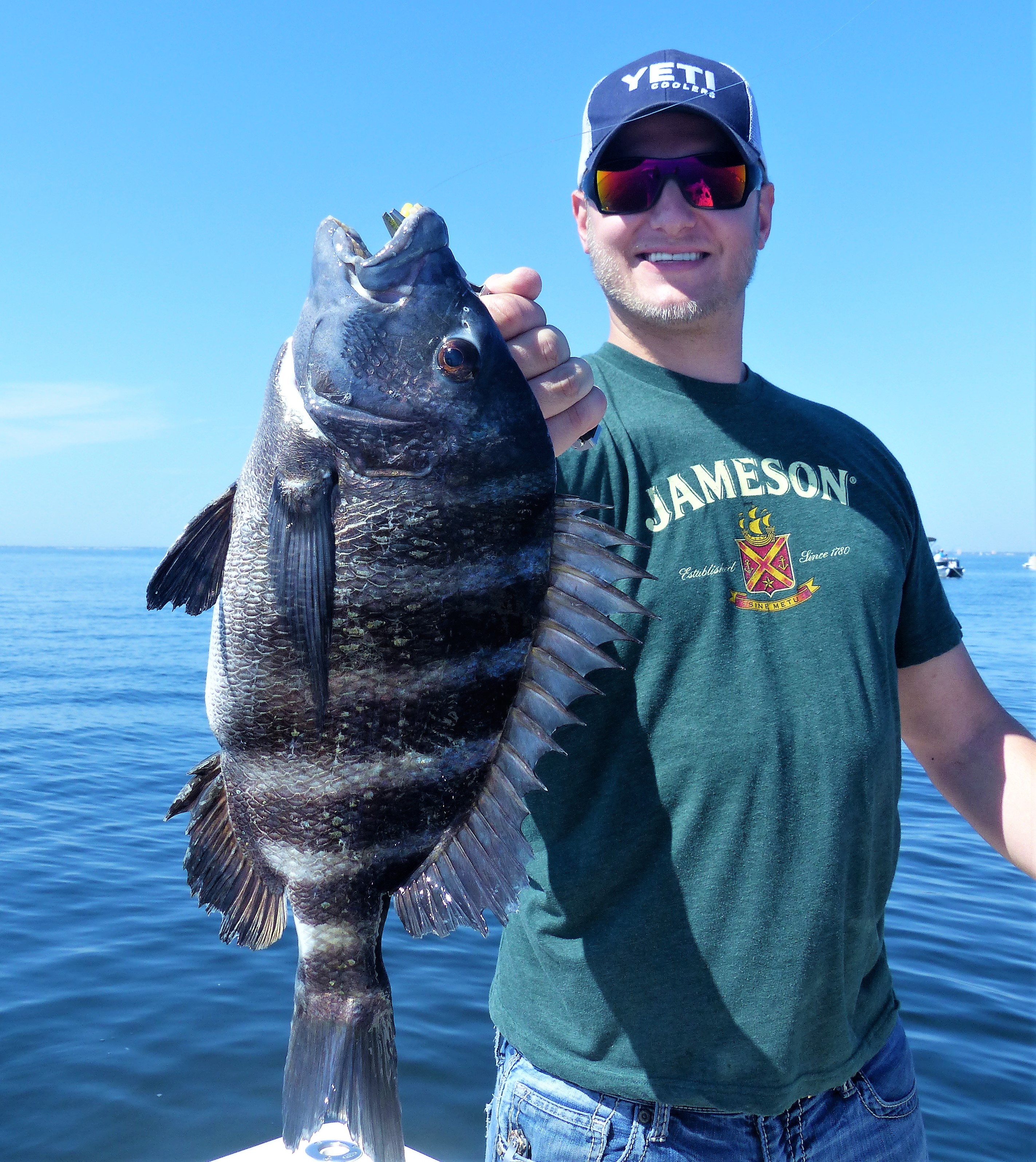 The "Fish Coach" shares HOW-to-CATCH Saltwater Sheepshead - a Winter Fishing Delicacy