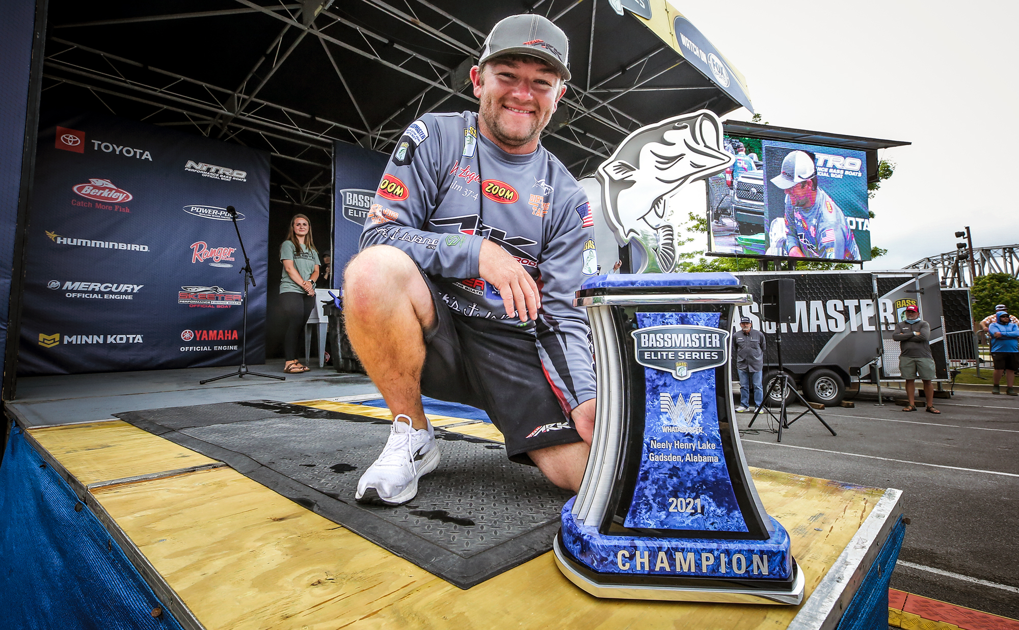 Wes Logan, Local Pro, Gets First Bassmaster Elite Series Victory At Neely Henry Lake