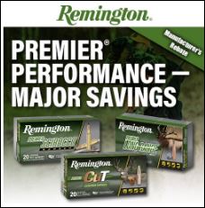 Remington Ammunition Rolls Out New Lineup of Rebates